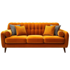 Fototapeta premium Modern Orange Sofa