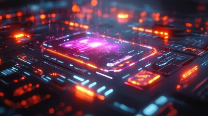 Minimalist lifestyle visualized with glowing smart home tools and holographic decor  Futuristic  Minimalist  Hologram