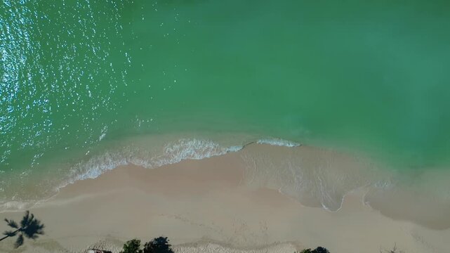 Aerial view of Cayo Levantado Dominican Republic
