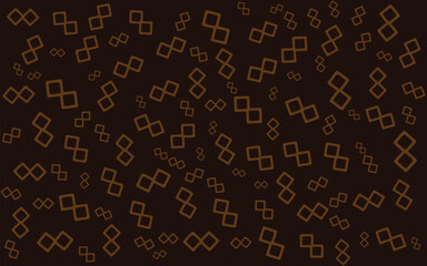 Chocolate Colors Memphis Pattern Abstract Background