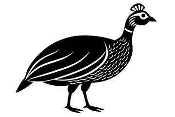 guinea fowl icon with Transparent Background - Versatile Clipart