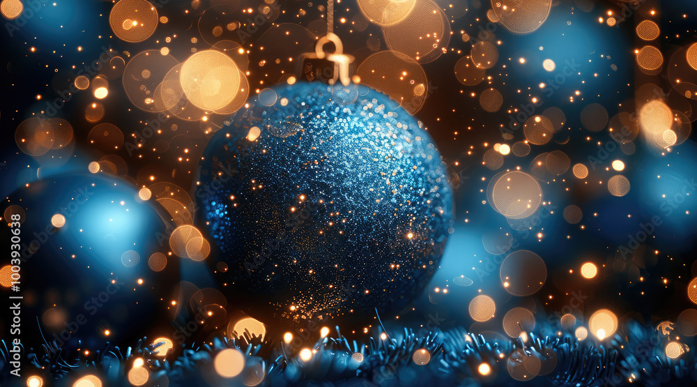 Poster new year's eve abstract background and bokeh.