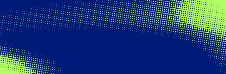 Blue and green halftone dots abstract vector background
