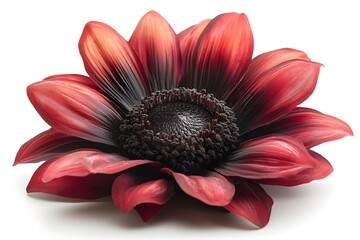 a group of red flowers


