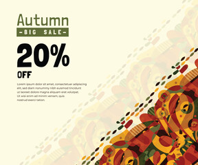 Fototapeta premium Autumn Abstract Background