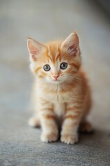 Beautiful and wonderful cute kitten wallpaper .generative ai