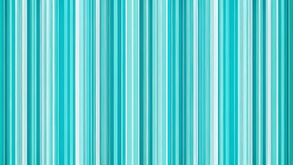 Seamless Pattern of Vertical Cyan and White Stripes with Subtle Variations in Color and Width