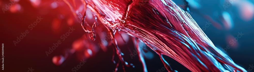 Poster vibrant abstract art showcasing flowing lines and dynamic colors, evoking motion and energy in a cap