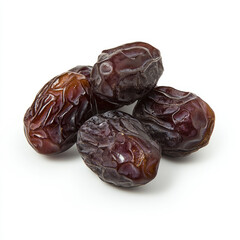 Dates Stock Image, Dates Isolated on White Background