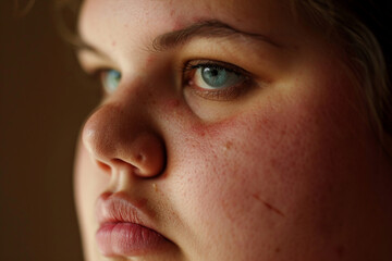 Image of people with obesity generative AI technology