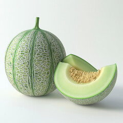 Honeydew Stock Photo, Honeydew Close-ups, Isolated Image