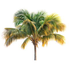 Isolated Palm Tree