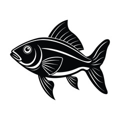 fish silhouette vector