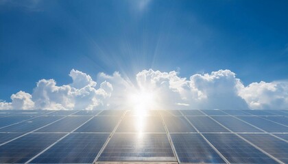 Bright sunshine breaking through clouds, symbolizing warmth, light, and positivity.