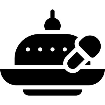 recommend clip art: Vector Icon Risotto, Mediterranean, Food, Italian Food, Healthy Food
