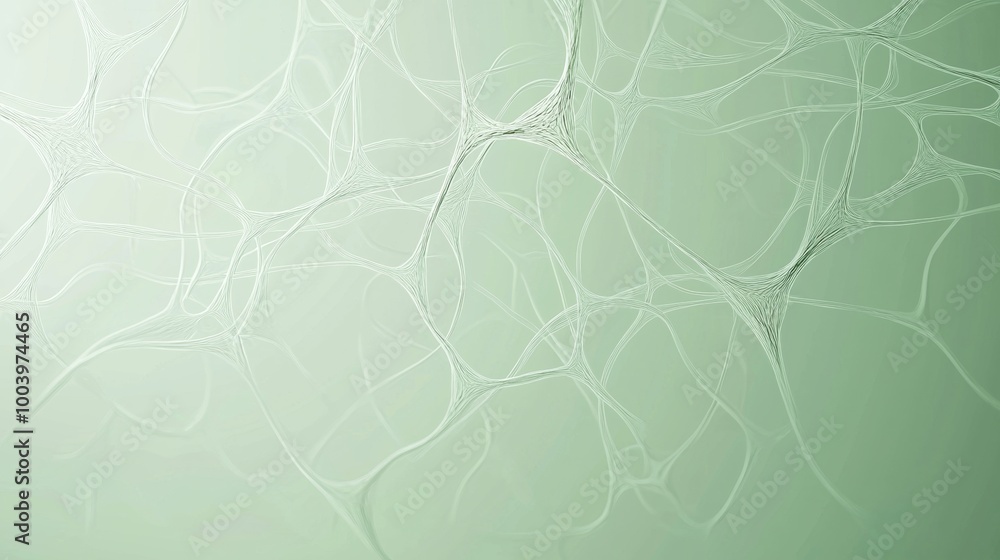 Poster intricate network of lines intertwining and branching, forming a complex and interconnected structur
