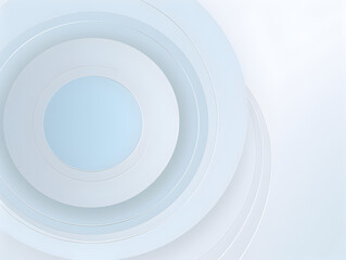 Fototapeta premium Abstract pastel grey circles background 