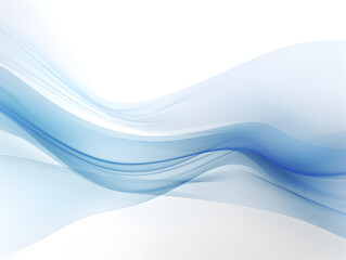 Obraz premium Abstract smooth blue waves background 