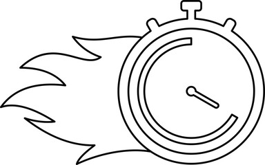 Fast Time Line Icon