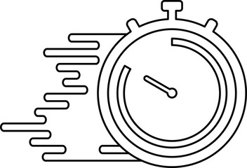 Fast Time Line Icon