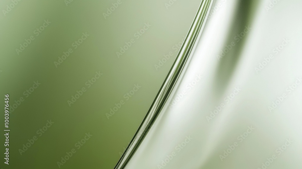 Poster abstract background creating two distinct zones with a gradient of green on the left and white on th
