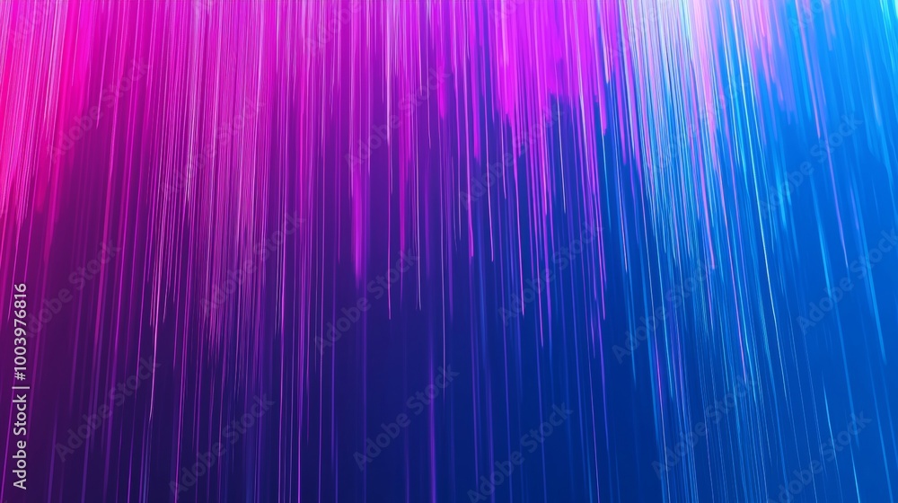 Poster abstract background with colorful neon light trails creating a beautiful futuristic rain effect. per