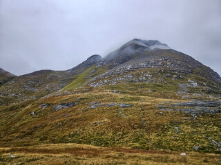 Lochaber and the Grey Corries on a cloudy morning