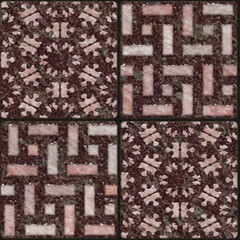 Decorative ceramic wall tiles texture surface