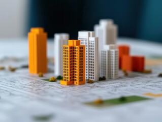 Urban planner designing cultural districts, blending art, entertainment, and local businesses, urban planning, urban revitalization