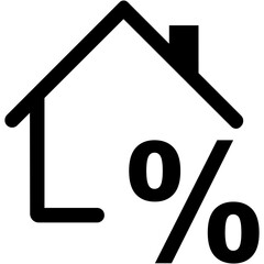 Buy House Building, Credit Home Icon