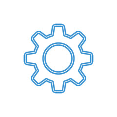 settings glyph icon ,Gear icon vector. Mechanics icon vector set. Engineering symbol or logo.