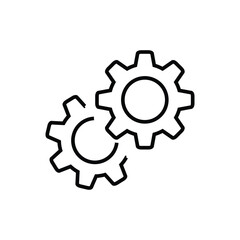 setting Icon vector illustration. Cog settings sign or Gear Sign icon for web and app..eps.
