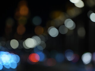 abstract background with bokeh