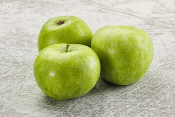 Sweet and juicy green apple