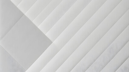 Obraz premium Grey white abstract background paper shine and layer element vector for presentation design. Design decoration concept for web layout, poster, banner
