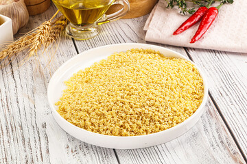 Italian cuisine - dry stelline pasta
