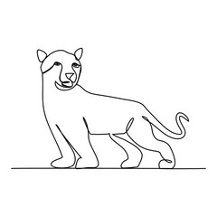 Continuous one line drawing. Tiger walking symbol art.
Continuous one line drawing Vector illustration
Tiger Jump
Simple Line art Drawing of a Tiger
Continuous one line drawing. Tiger jumping symbol.
