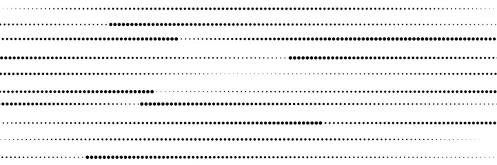 Abstract grunge grid polka dot halftone background pattern. Spotted black and white line illustration.