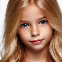 Naklejka premium Blondes Mädchen