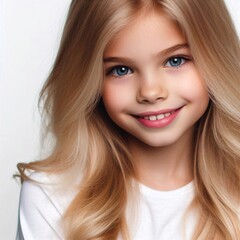 Naklejka premium Blondes Mädchen