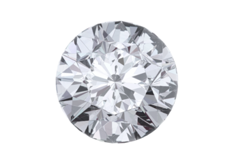 diamond with high quality, transparent background