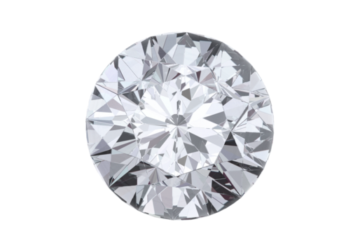 diamond with high quality, transparent background