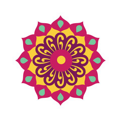 A Diwali Rangoli