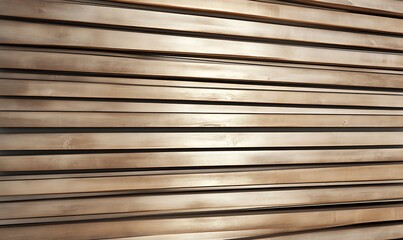  Wooden wall. Texture of wood panels. Pattern of slats with horizontal stripes. Modern interior fences and partitions used in architecture. Cladding from boards is a building material. 