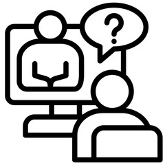 Online Interview Icon