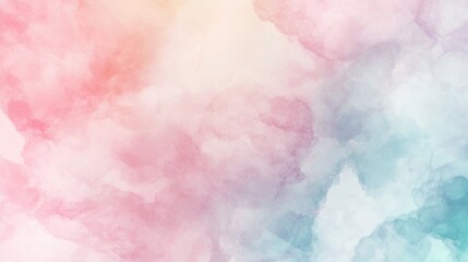 Fototapeta premium Abstract watercolor painting with vibrant red, blue, and yellow tones, Ai Generation