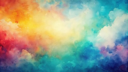 Wide-Angle Watercolor background