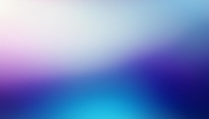 Obraz premium Blue Purple White Gradient Blurred with Grainy Noise Texture Background, for art product design