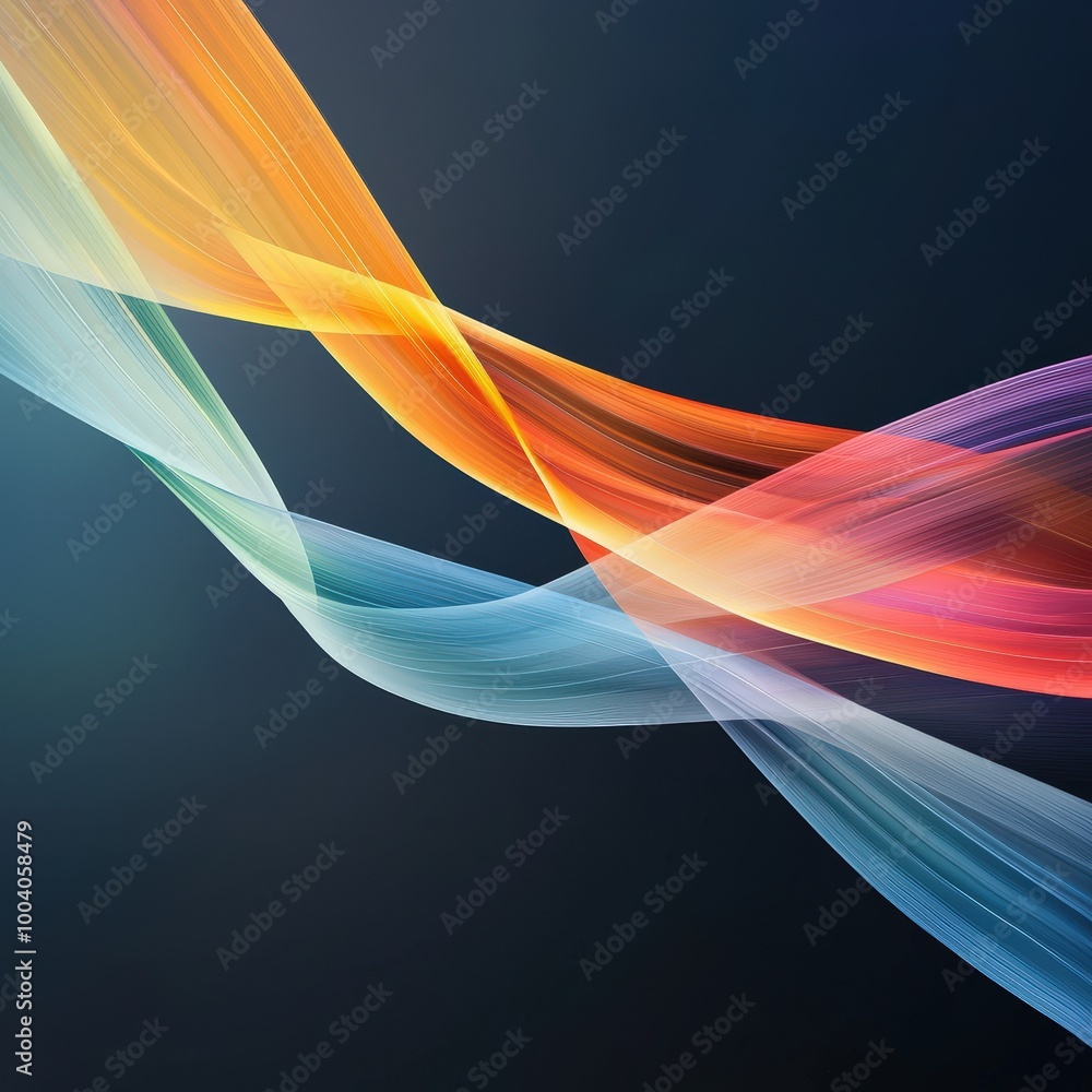 Poster Abstract intersecting lines creating a subtle, minimal texture