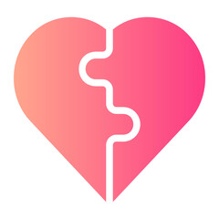 heart gradient icon